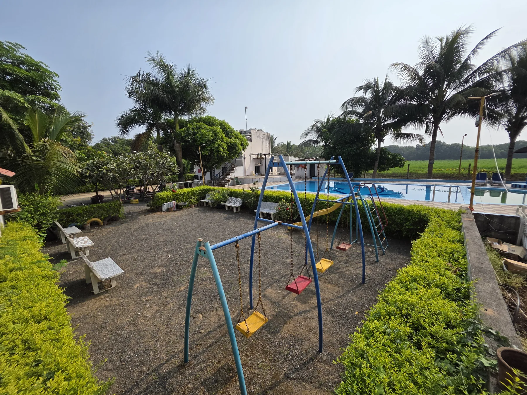 Children's Play Area at Patang Family Resort near Sasan Gir