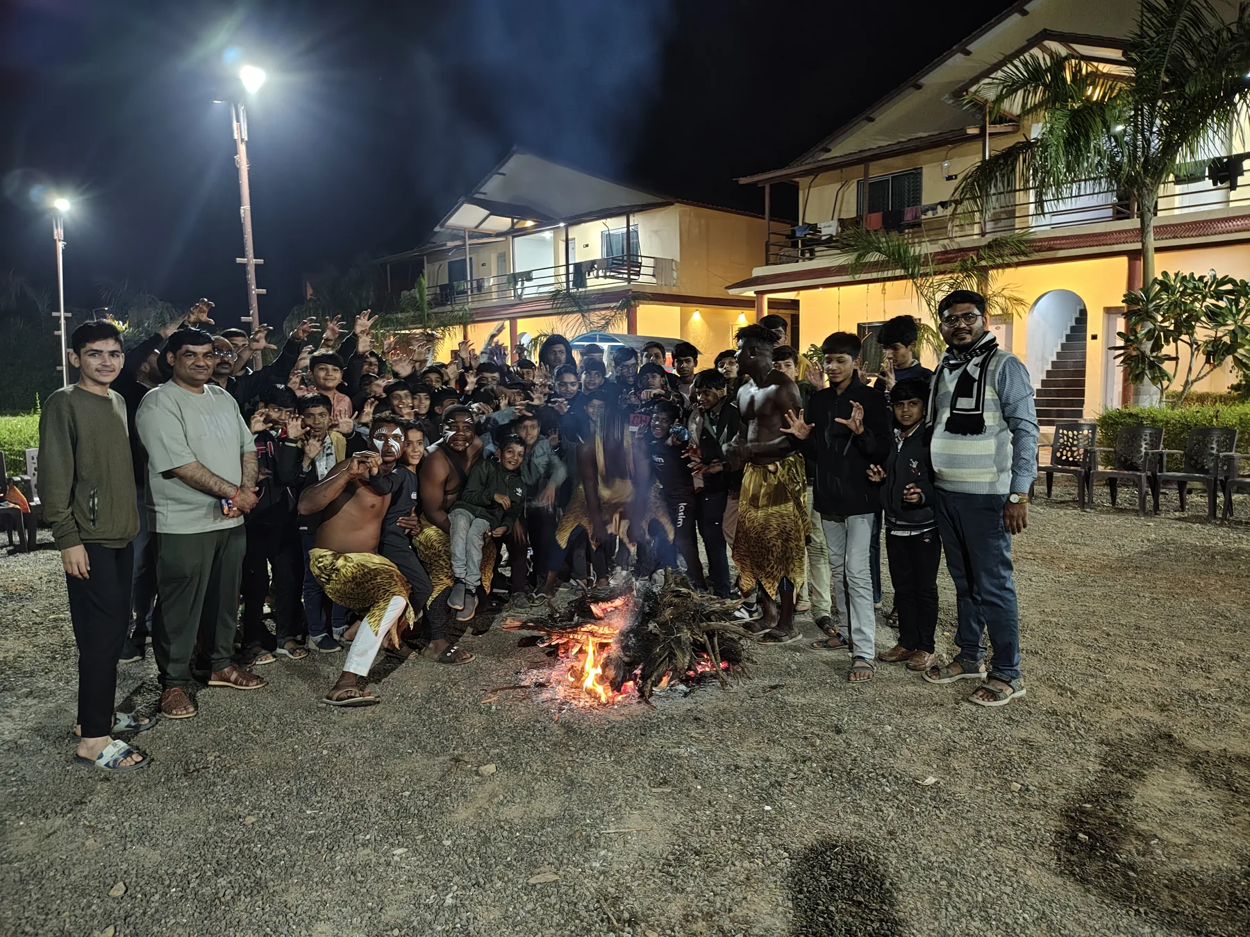 Siddi Dhamal at Patang Family Resort near Sasan Gir