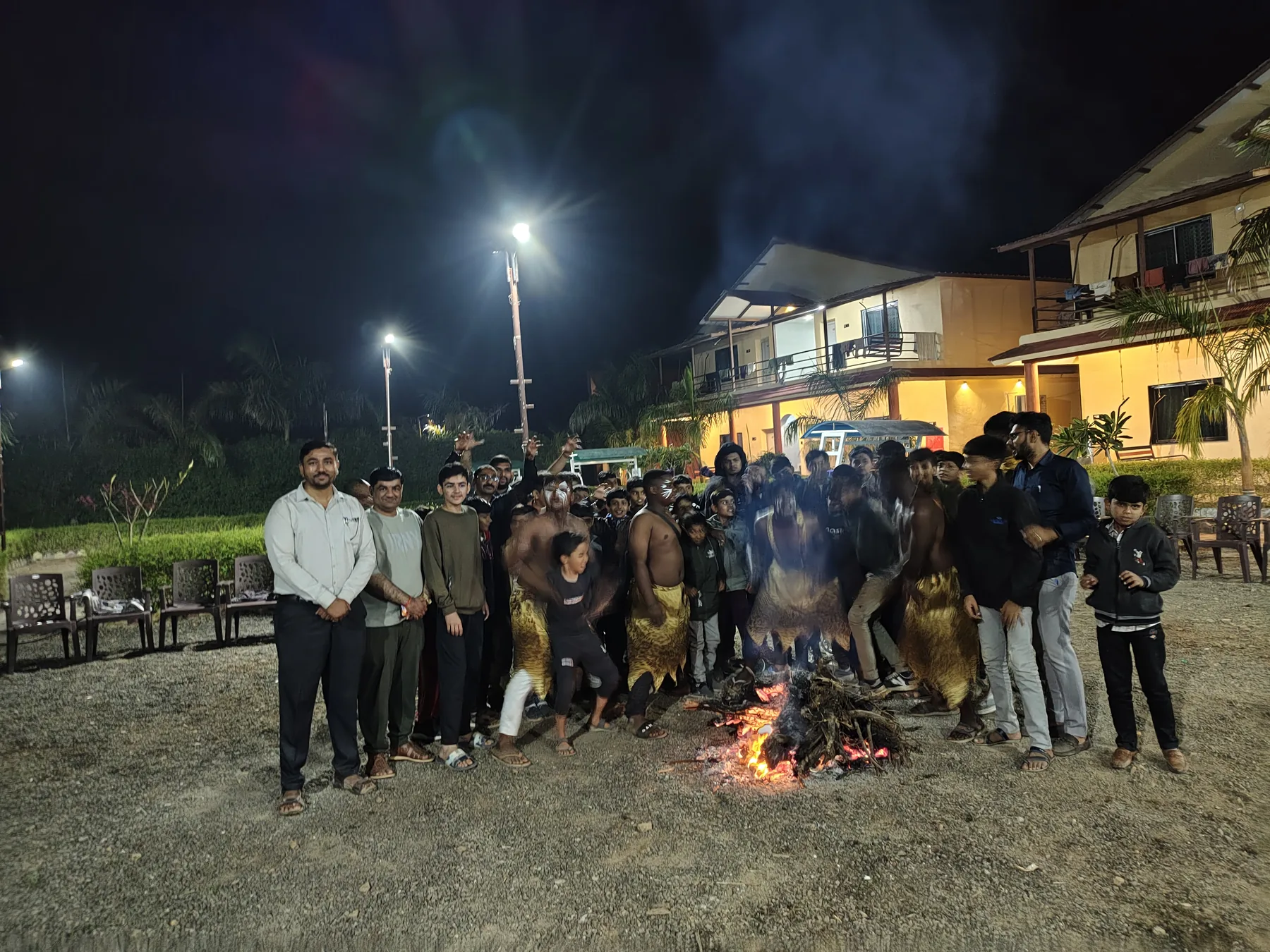 Siddi Dhamal at Patang Family Resort near Sasan Gir