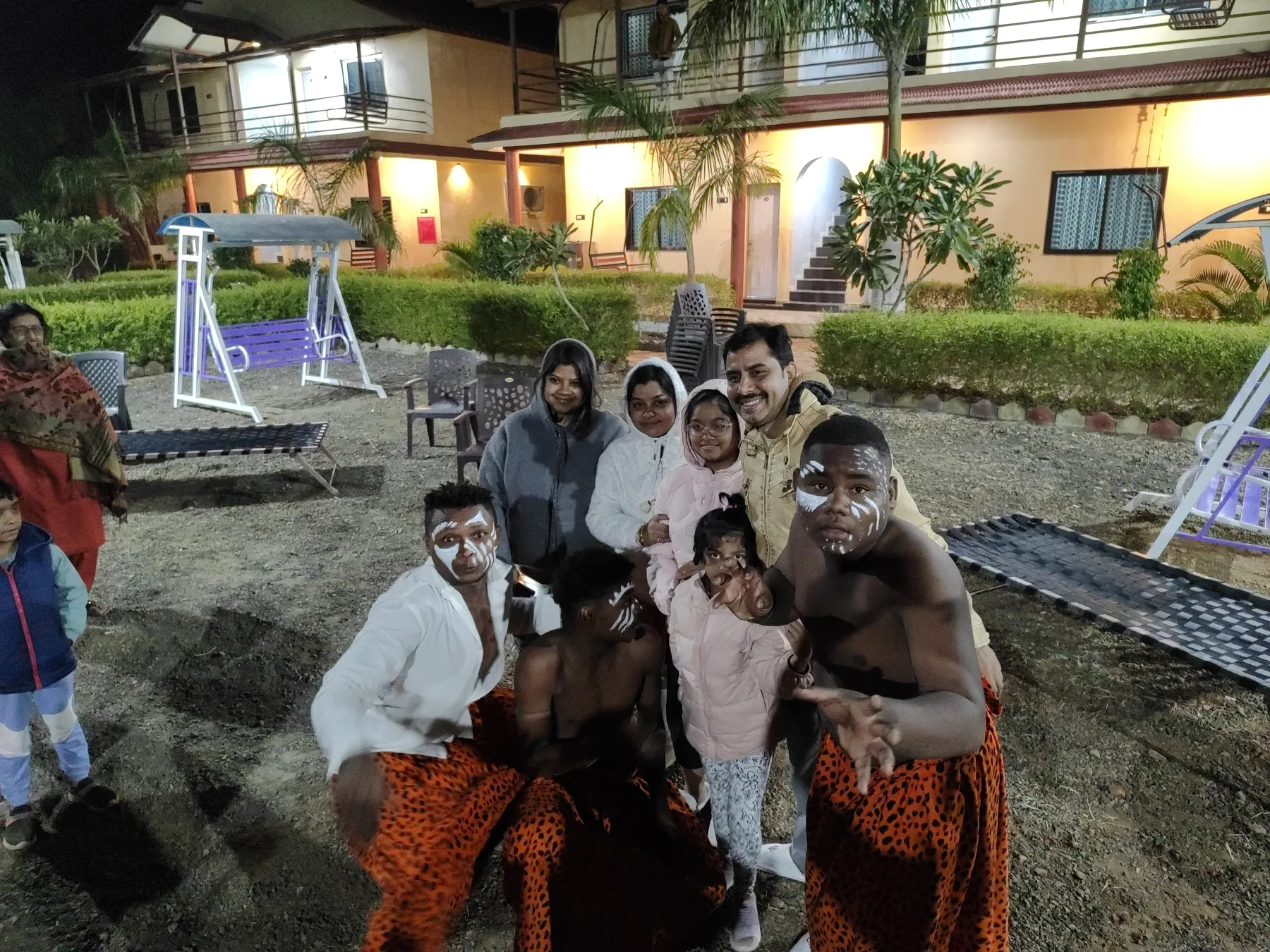 Siddi Dhamal at Patang Family Resort near Sasan Gir