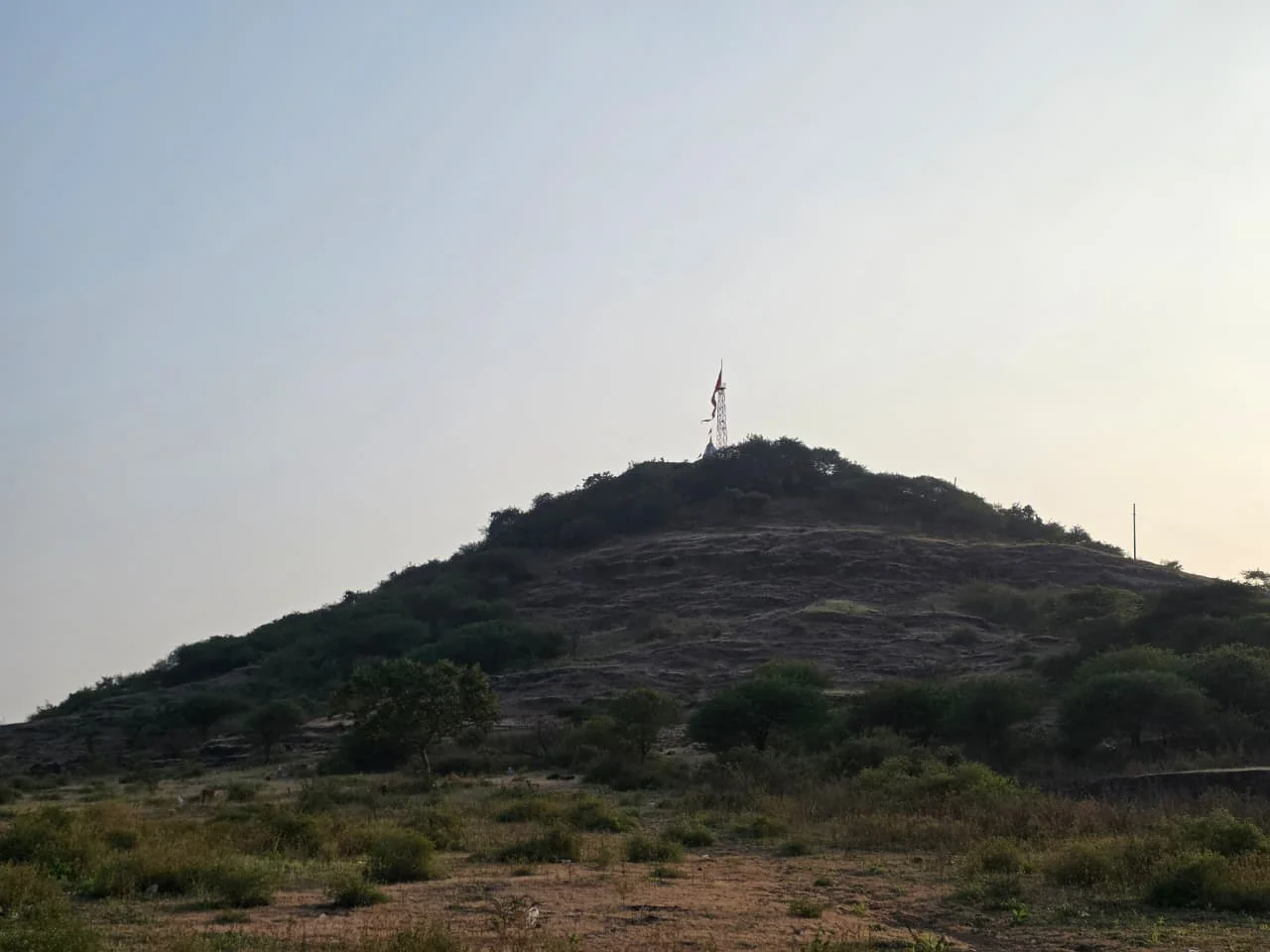 Pithad Mataji Temple mountain track